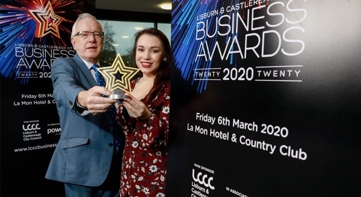 Businesses across the Lisburn & Castlereagh council area are now being invited to enter what has become the premier event on the local business calendar, the Lisburn & Castlereagh City Council Business Awards 2020 –  LCCC Business Awards